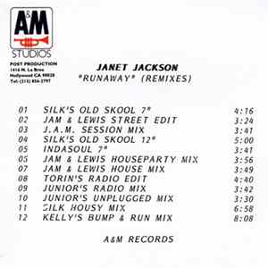 Janet Jackson - Runaway (Remixes) FLAC
