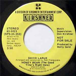 David Larue - Honey Bear (The Good Time’s Right Here) FLAC