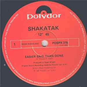 Shakatak - Easier Said Than Done FLAC