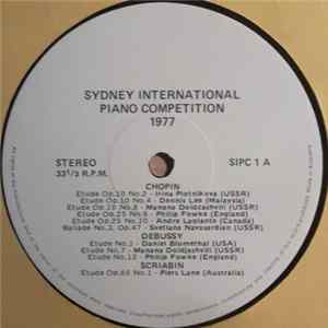 Various - Sydney International Piano Competition 1977 FLAC
