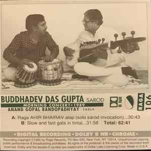 Buddhadev Dasgupta - Morning Concert 1989 FLAC