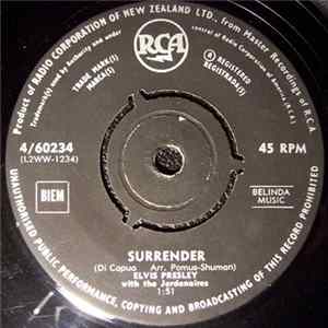 Elvis Presley With The Jordanaires - Surrender FLAC