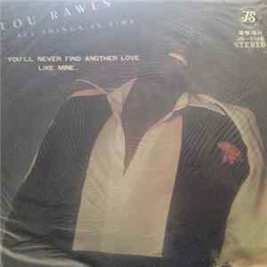 Lou Rawls - All Things In Time FLAC
