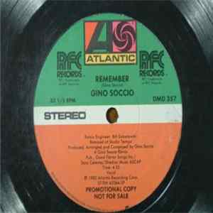 Gino Soccio - Remember FLAC