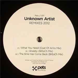 Unknown Artist - Remixes 2012 FLAC