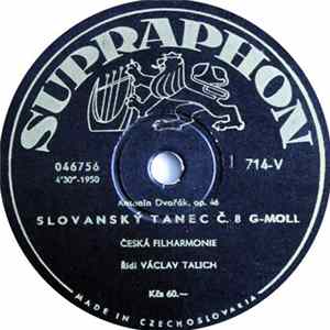 Antonín Dvořák / Česká Filharmonie, Václav Talich - Slovanské Tance FLAC