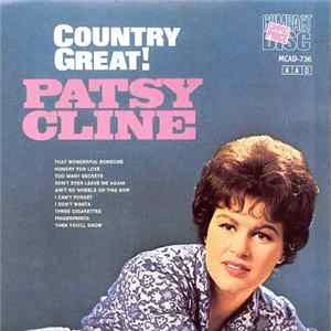 Patsy Cline - Country Great! FLAC