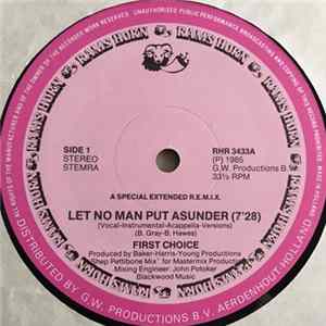 First Choice - Let No Man Put Asunder FLAC