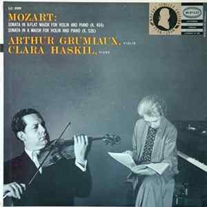 Mozart - Clara Haskil - Arthur Grumiaux - Sonates For Violin And Piano K. 454, K. 526 FLAC