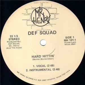 Def Squad - Hard Hittin' FLAC