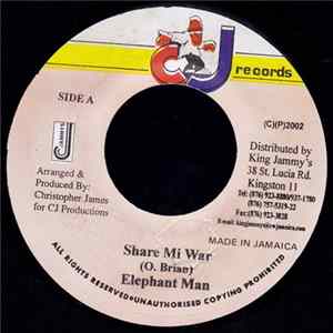 Elephant Man - Share Mi War FLAC