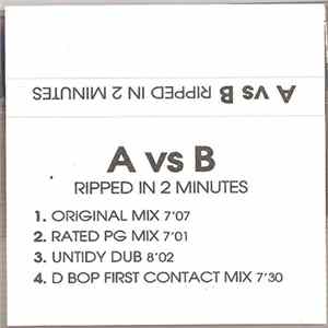 A vs B - Ripped In 2 Minutes FLAC