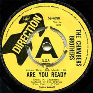 The Chambers Brothers - Are You Ready / You Got The Power To Turn Me On FLAC
