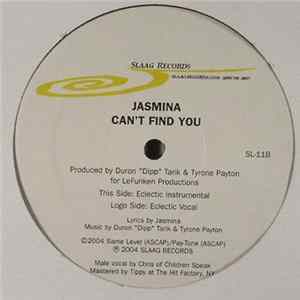 Jasmina - Can't Find You FLAC