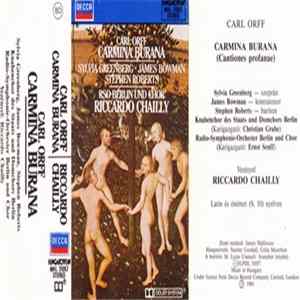 Carl Orff / Sylvia Greenberg • James Bowman • Stephen Roberts - RSO Berlin Und Chor - Riccardo Chailly - Carmina Burana FLAC