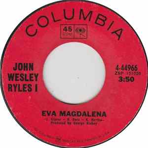 John Wesley Ryles I - Eva Magdalena FLAC