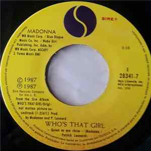 Madonna - Who's That Girl = Quien Es Esa Chica FLAC