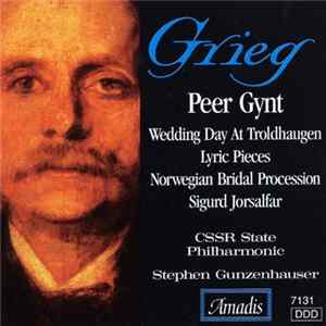 Grieg, Stephen Gunzenhauser, CSSR State Philharmonic - Peer Gynt - Sigurd Jorsalfar FLAC