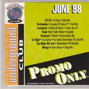 Various - Promo Only Underground Club June 98 FLAC