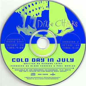 Dixie Chicks - Cold Day In July FLAC