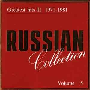Various - Russian Collection Vol. 5 - Greatest Hits - II 1971 - 1981 FLAC