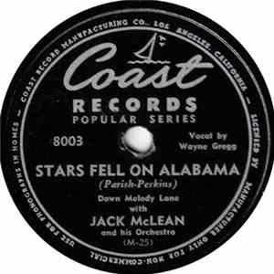 Jack Mclean And His Orchestra - Stars Fell On Alabama / What More Can I Ask For FLAC