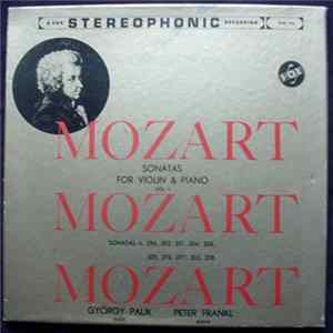 Mozart, György Pauk, Peter Frankl - Sonatas & Variations For Violin & Piano Vol. 1 FLAC