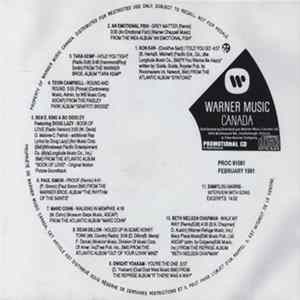 Various - Warner Music Canada February 1991 - Volume 81 FLAC