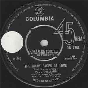 Paul Williams With Zoot Money's Big Roll Band - The Many Faces Of Love FLAC