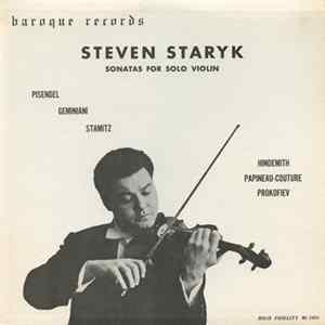 Steven Staryk - Sonatas For Solo Violin FLAC