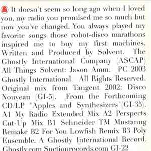 Solvent - Radio Ga Ga Pt. 1 FLAC