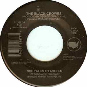 The Black Crowes - She Talks To Angels / Hard To Handle FLAC