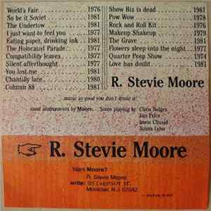 R. Stevie Moore - Want Moore? FLAC
