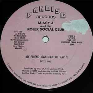 Missy J And The Rolex Social Club - My Friend Joan FLAC