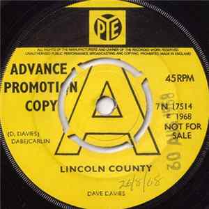 Dave Davies - Lincoln County FLAC