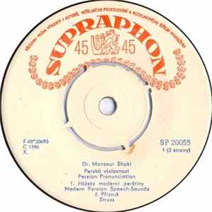 Dr. Mansour Shaki - Perská Výslovnost (Persian Pronunciation) FLAC