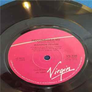 Warren Zevon - Reconsider Me FLAC