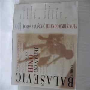 Đorđe Balašević - Jedan Od Onih Života... FLAC