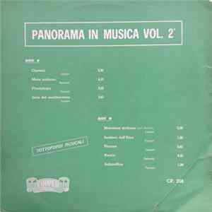 Various - Panorama In Musica Vol. 2° FLAC