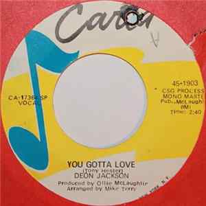 Deon Jackson - You Gotta Love / You'll Wake Up Wiser Baby FLAC