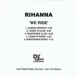 Rihanna - We Ride FLAC