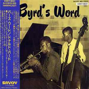 Donald Byrd - Byrd's Word FLAC