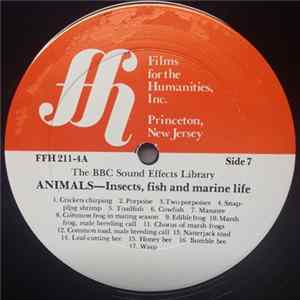 Unknown Artist - The BBC Sound Effects Library - ANIMALS - Insects, Fish And Marine Life FLAC
