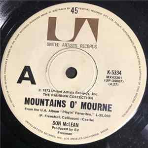 Don McLean - Mountains O' Mourne FLAC