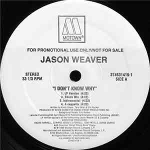 Jason Weaver - I Don't Know Why / Stay With Me FLAC