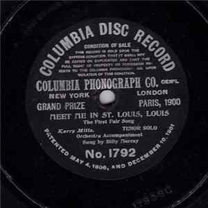 Billy Murray - Meet Me In St. Louis, Louis FLAC