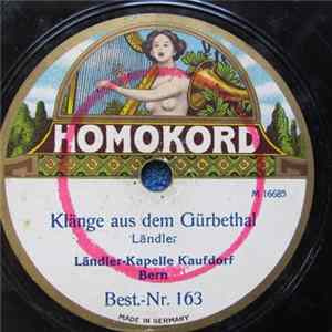 Ländler-Kapelle Kaufdorf Bern - Klänge Aus Dem Gürbethal / D'Holzhackerbuab'n FLAC