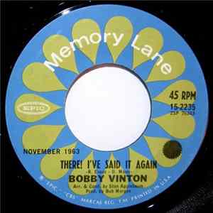 Bobby Vinton - There I've Said It Again / Mr. Lonely FLAC