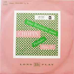 Chopin, Arthur Rubinstein - Preludes Opus 28 FLAC