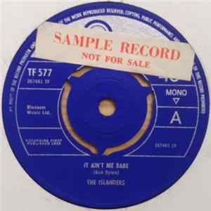 The Islanders - It Ain't Me Babe FLAC